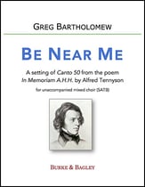 Be Near Me SATB choral sheet music cover